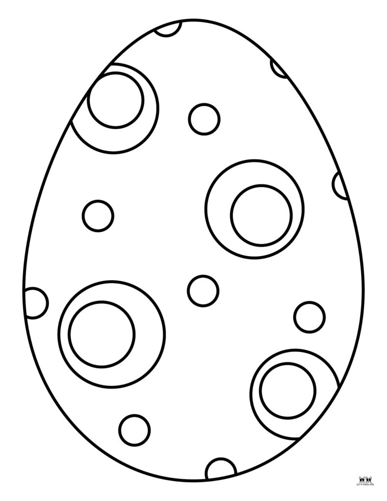 Easter Egg Coloring Pages _ Templates-10