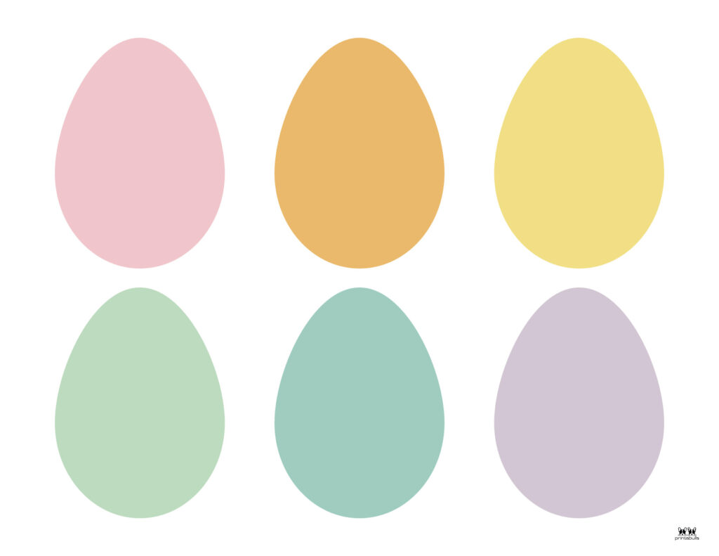 Easter Egg Coloring Pages _ Templates-100