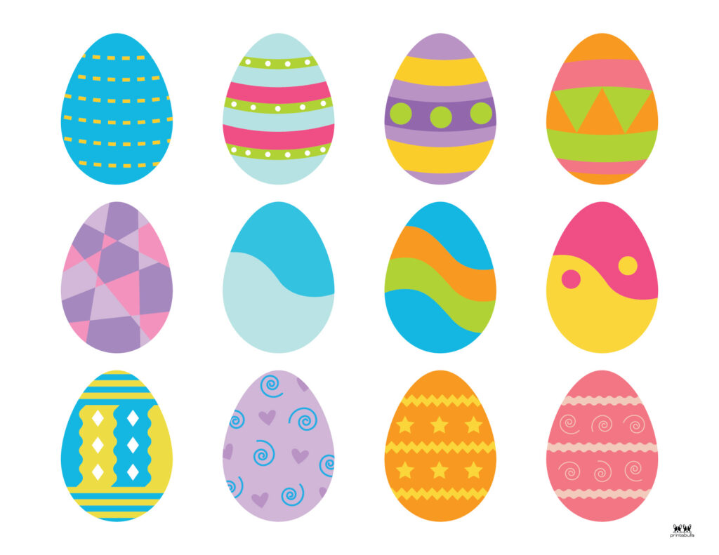 Easter Egg Coloring Pages _ Templates-106