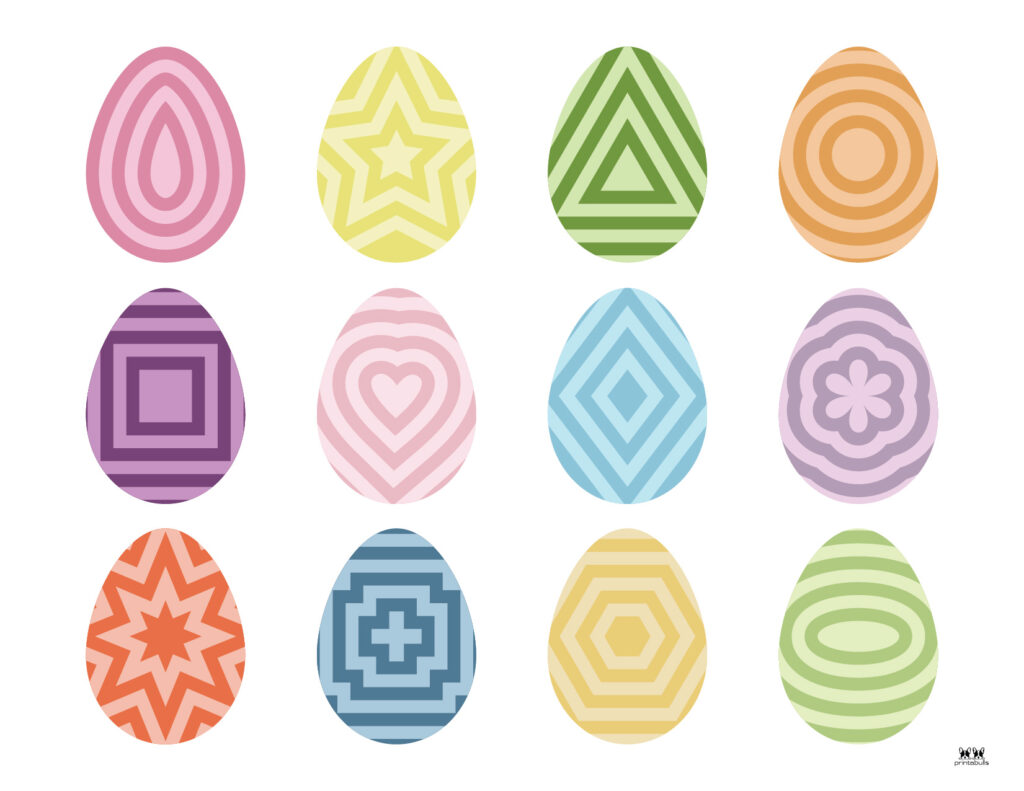 Easter Egg Coloring Pages _ Templates-108