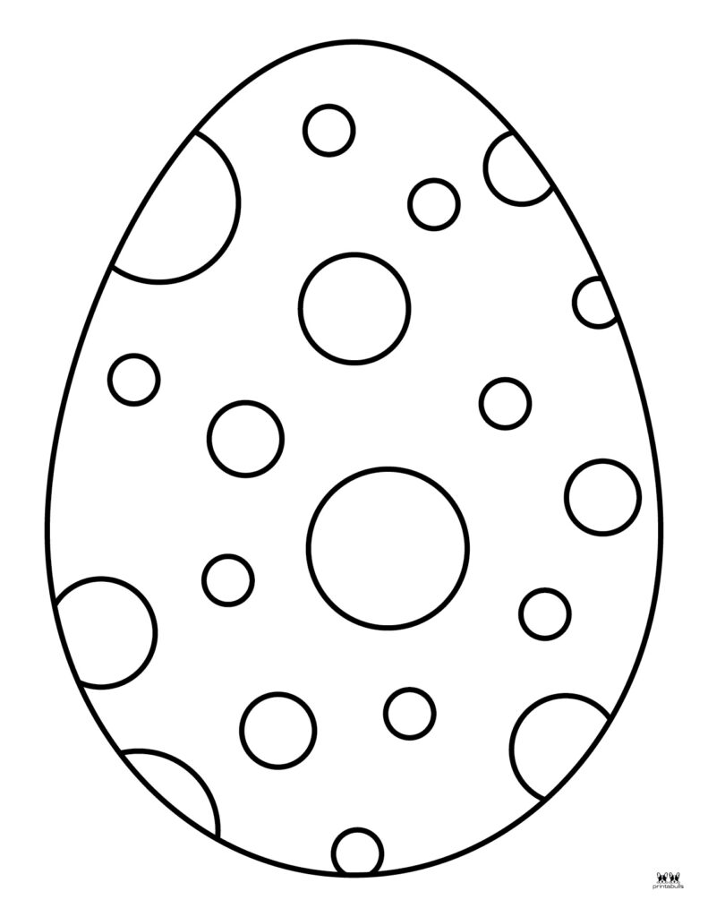 Easter Egg Coloring Pages _ Templates-11