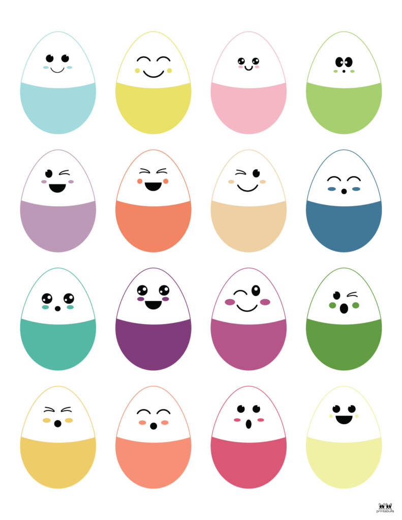 Easter Egg Coloring Pages _ Templates-110