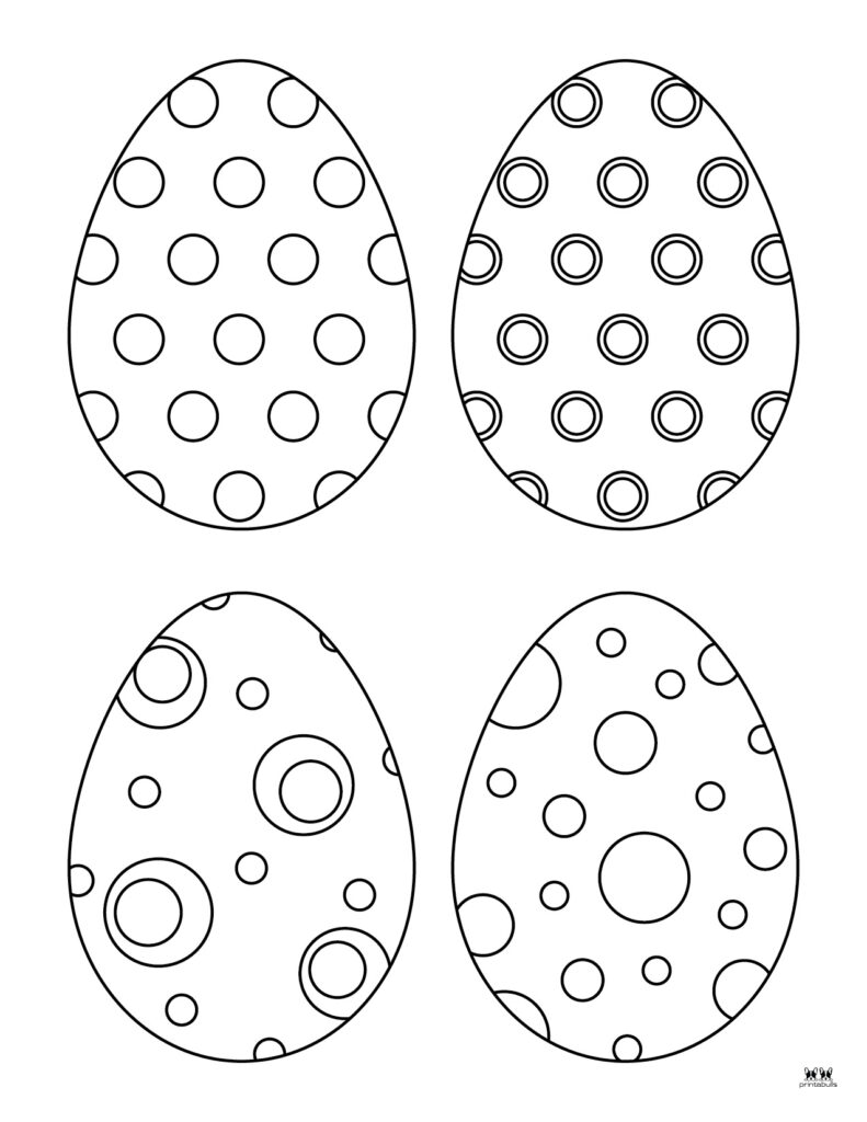 Easter Egg Coloring Pages _ Templates-14