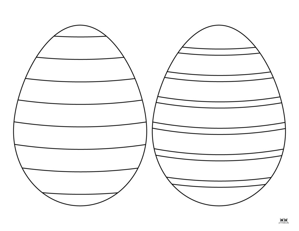 Easter Egg Coloring Pages _ Templates-21