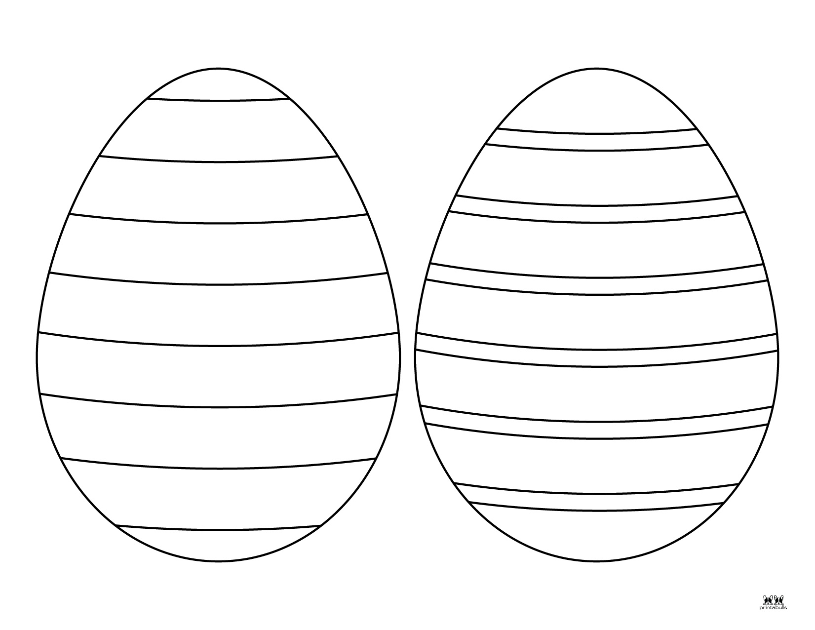 Easter Egg Templates & Coloring Pages - 129 FREE Pages | Printabulls