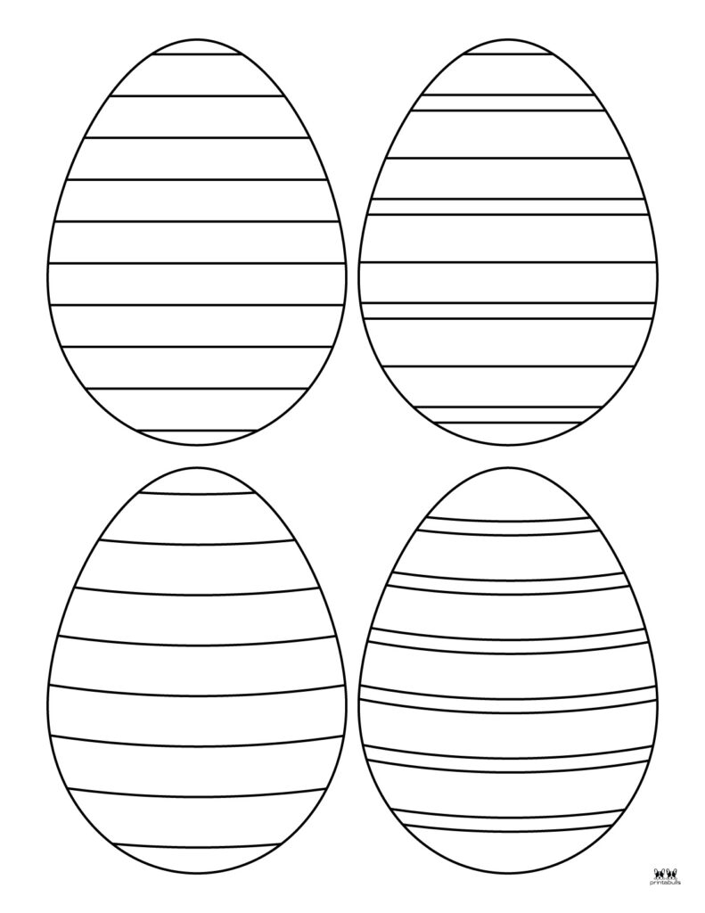 Easter Egg Coloring Pages _ Templates-22