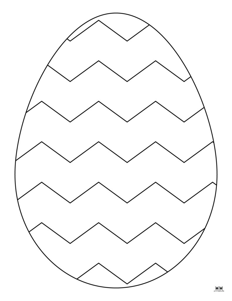 Easter Egg Coloring Pages _ Templates-30