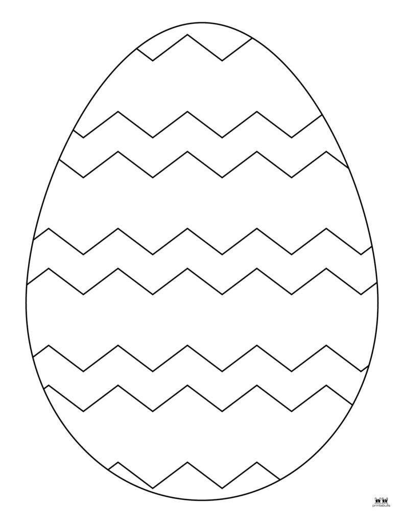 Easter Egg Coloring Pages _ Templates-31