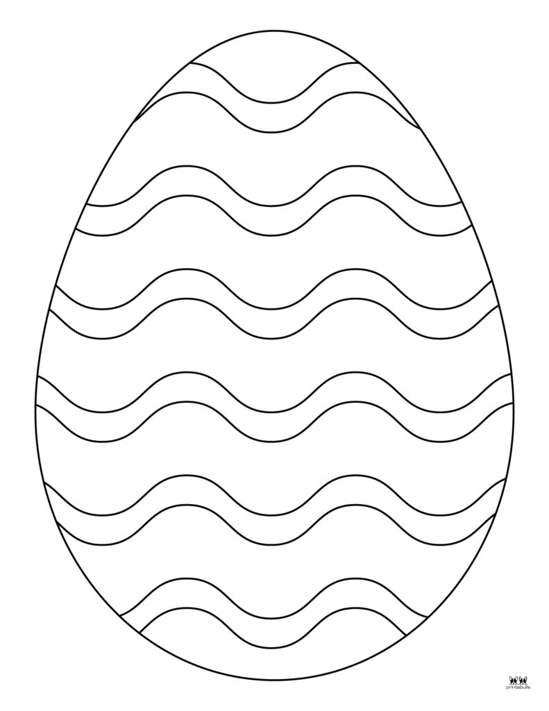 Easter Egg Coloring Pages _ Templates-33