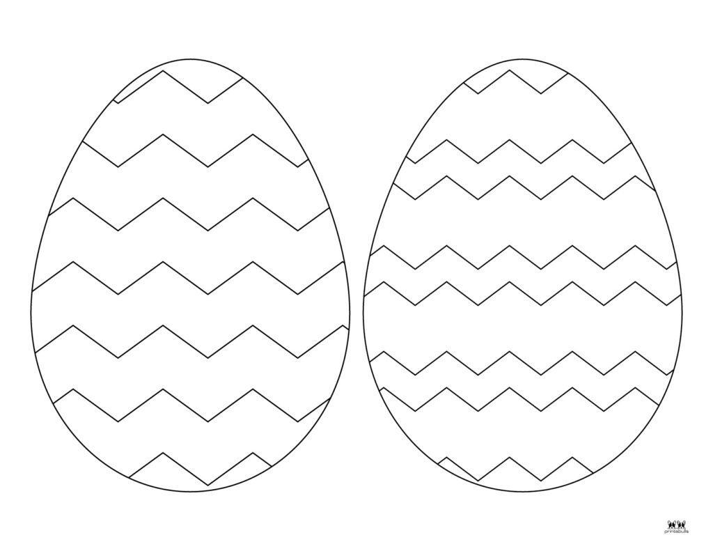 Easter Egg Coloring Pages _ Templates-34