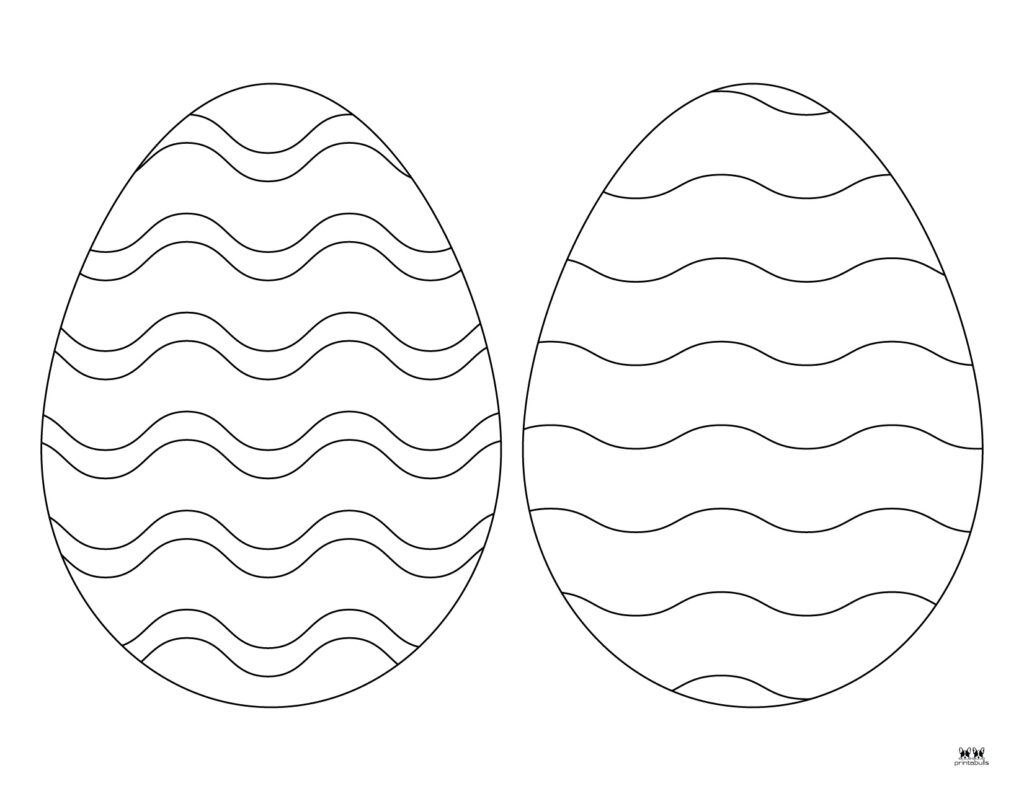 Easter Egg Coloring Pages _ Templates-35
