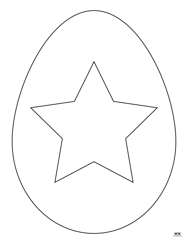 Easter Egg Coloring Pages _ Templates-37