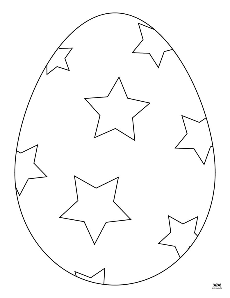 Easter Egg Coloring Pages _ Templates-38