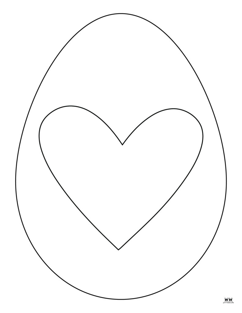 Easter Egg Coloring Pages _ Templates-39