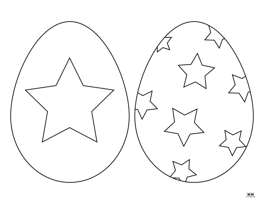 Easter Egg Coloring Pages _ Templates-41