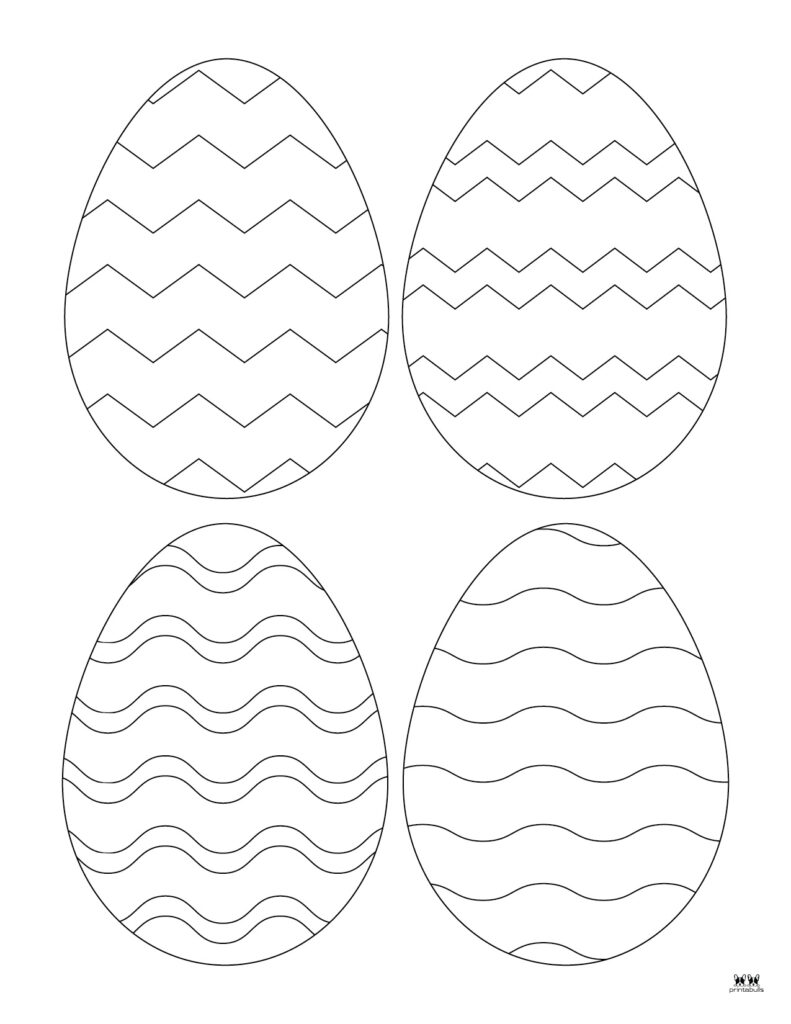 Easter Egg Coloring Pages _ Templates-43