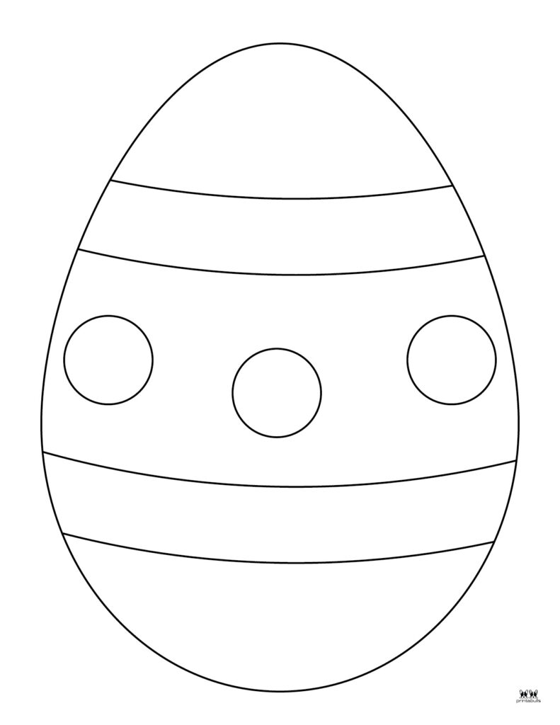 Easter Egg Coloring Pages _ Templates-45