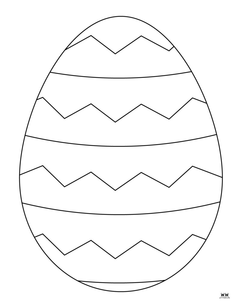 Easter Egg Coloring Pages _ Templates-51