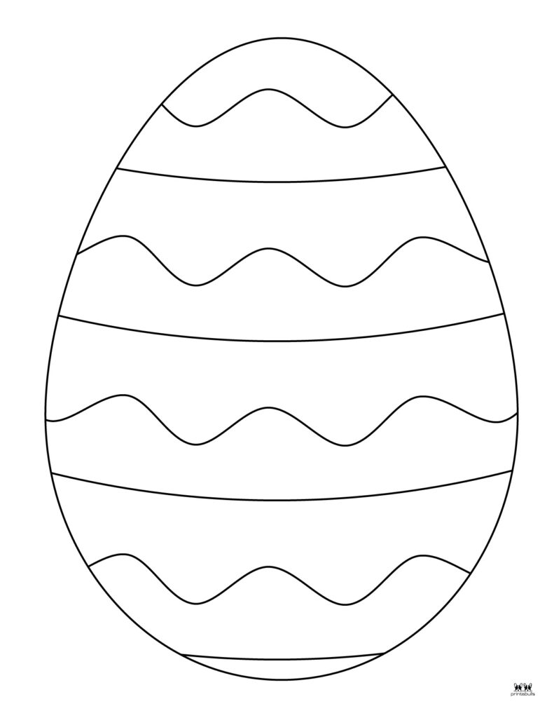 Easter egg sales colouring printable