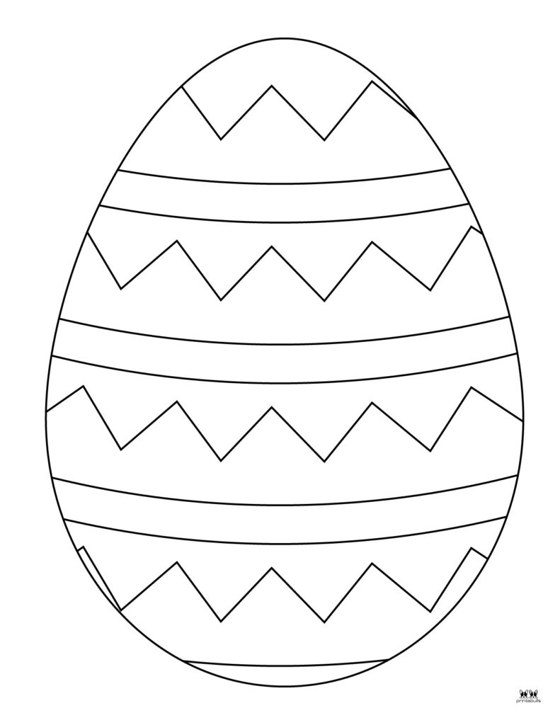 Easter Egg Coloring Pages _ Templates-53