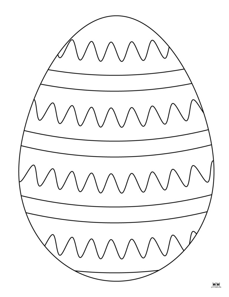Easter Egg Coloring Pages _ Templates-54