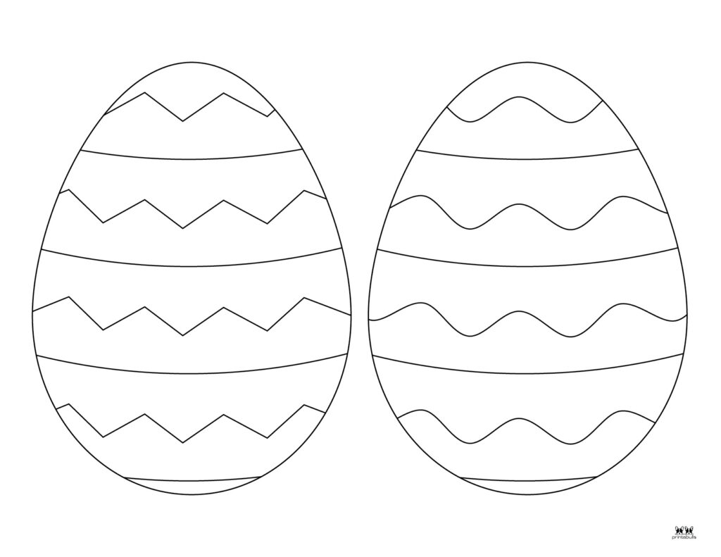 Easter Egg Coloring Pages _ Templates-55
