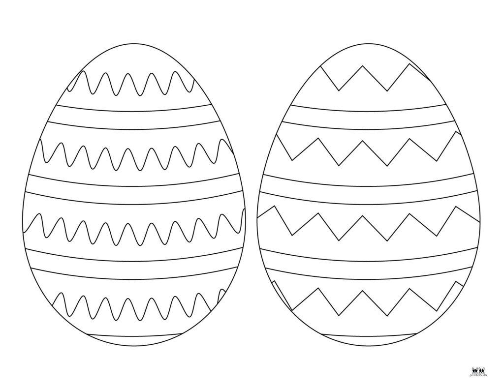 Easter Egg Coloring Pages _ Templates-56