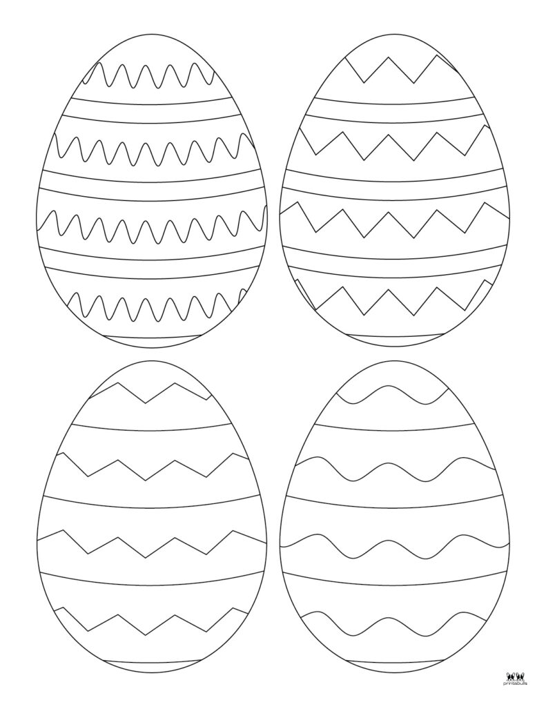 Easter Egg Coloring Pages _ Templates-57