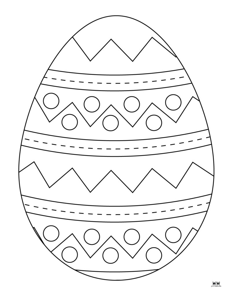 Easter Egg Coloring Pages _ Templates-58