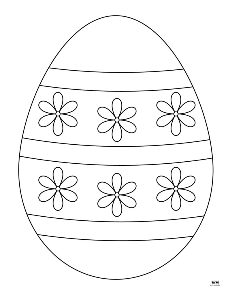 Easter Egg Coloring Pages _ Templates-60