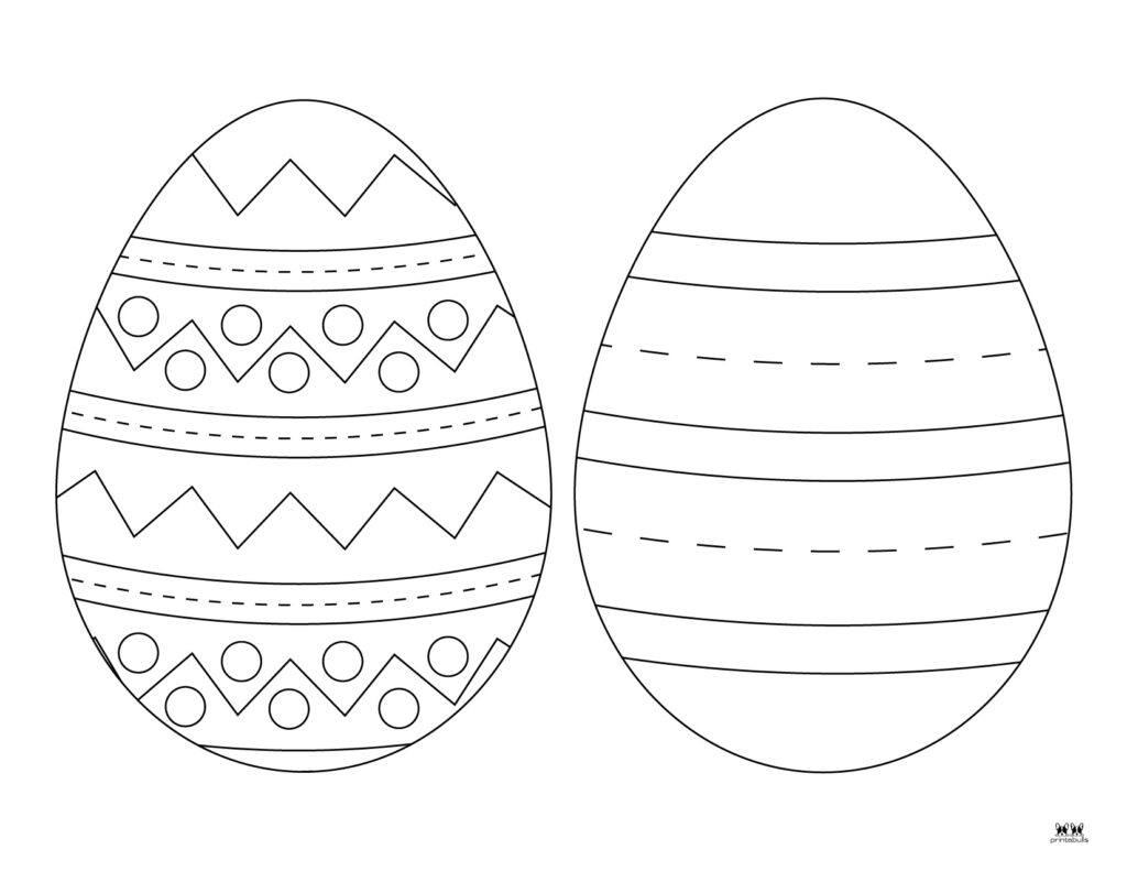 Easter Egg Coloring Pages _ Templates-62