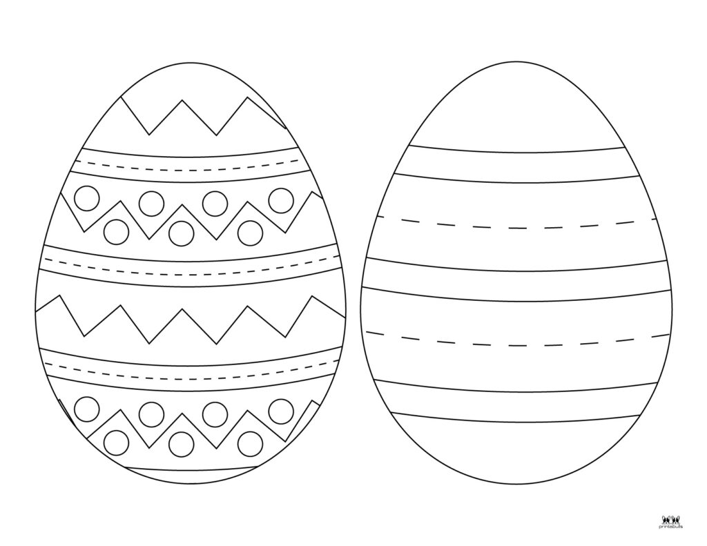 Easter Egg Coloring Pages _ Templates-62