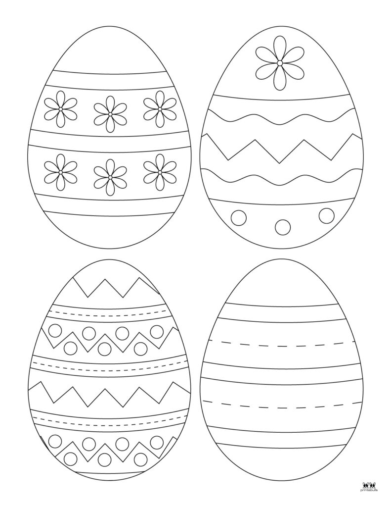 Easter Egg Coloring Pages _ Templates-64