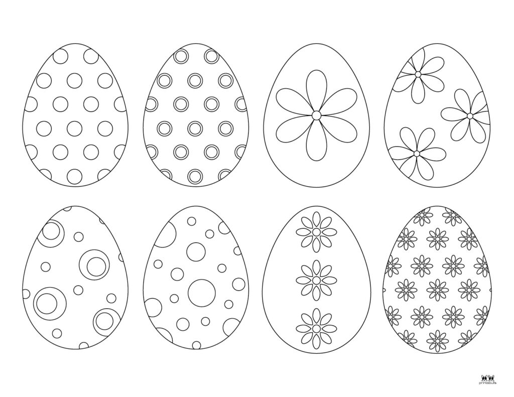 Easter Egg Coloring Pages _ Templates-65
