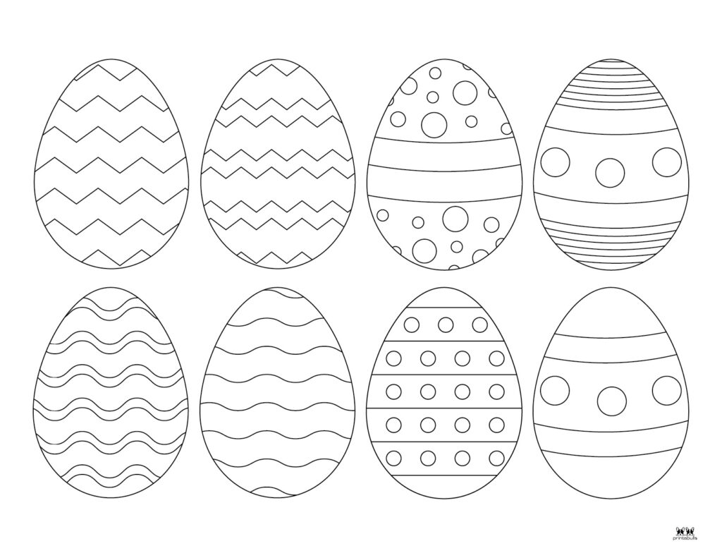 Easter Egg Coloring Pages _ Templates-66