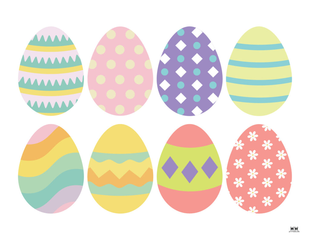 Easter Egg Coloring Pages _ Templates-82