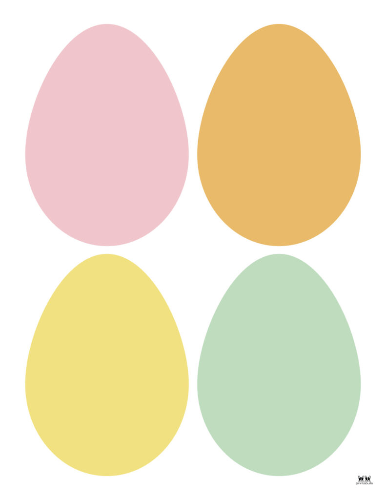 Easter Egg Coloring Pages _ Templates-99