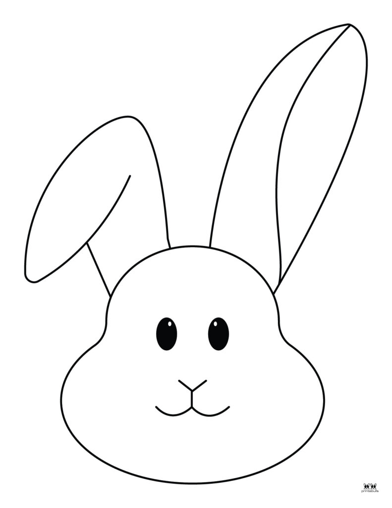 7600 Collections Coloring Page Printable Bunny  Free