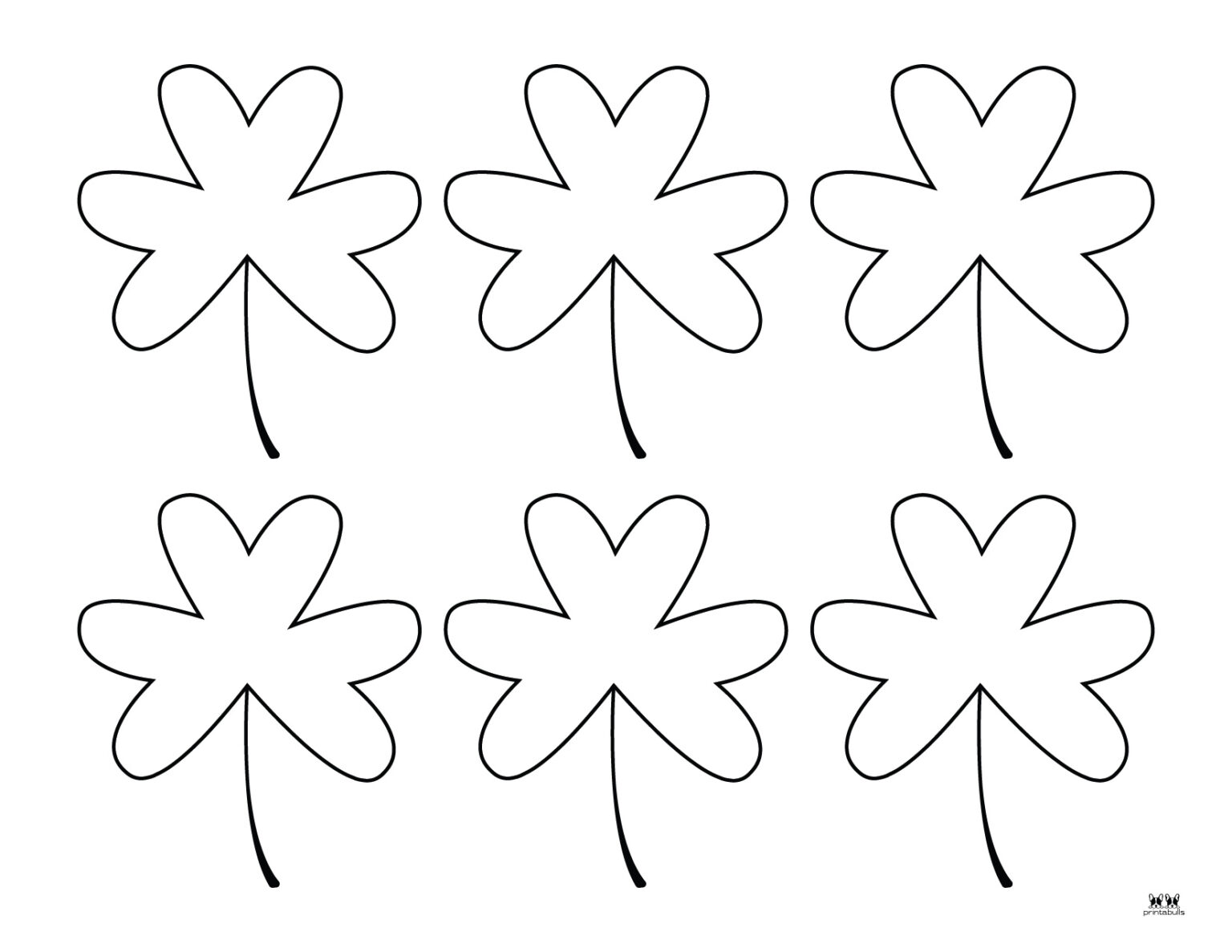 Shamrock Templates & Coloring Pages 30 FREE Printables Printabulls