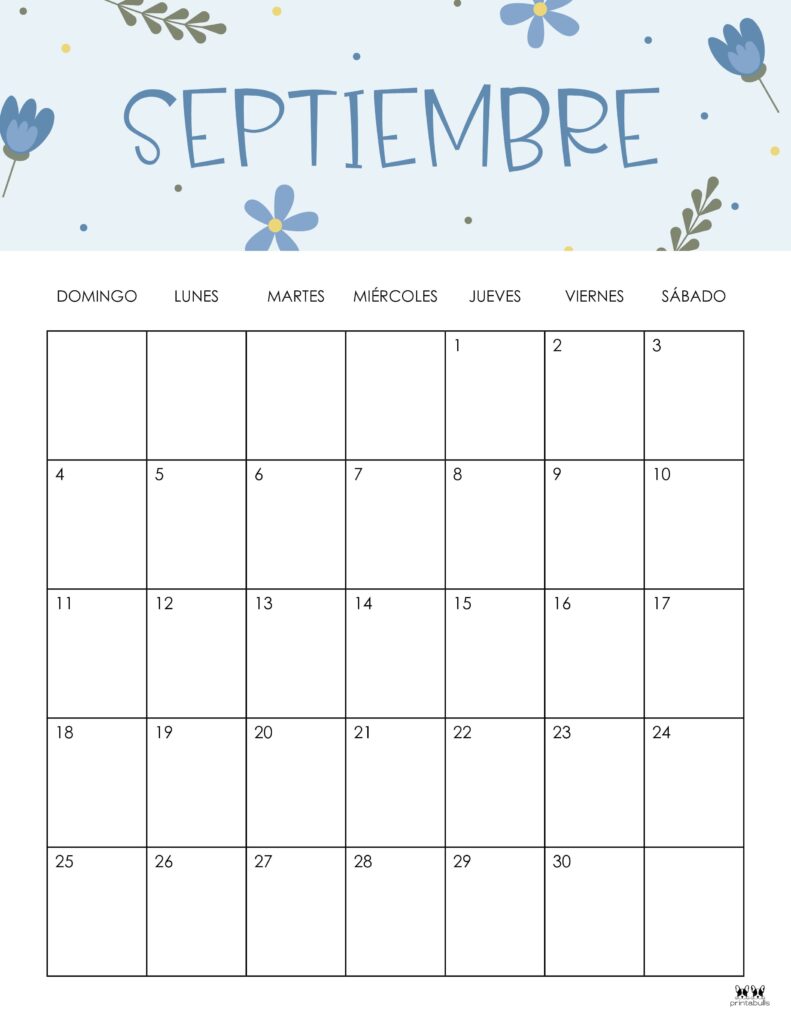 Printable September 2022 Calendar-Style 47
