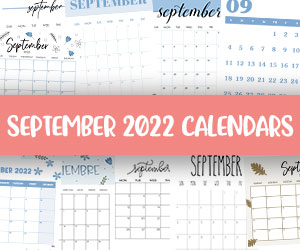 printable september 2022 calendars