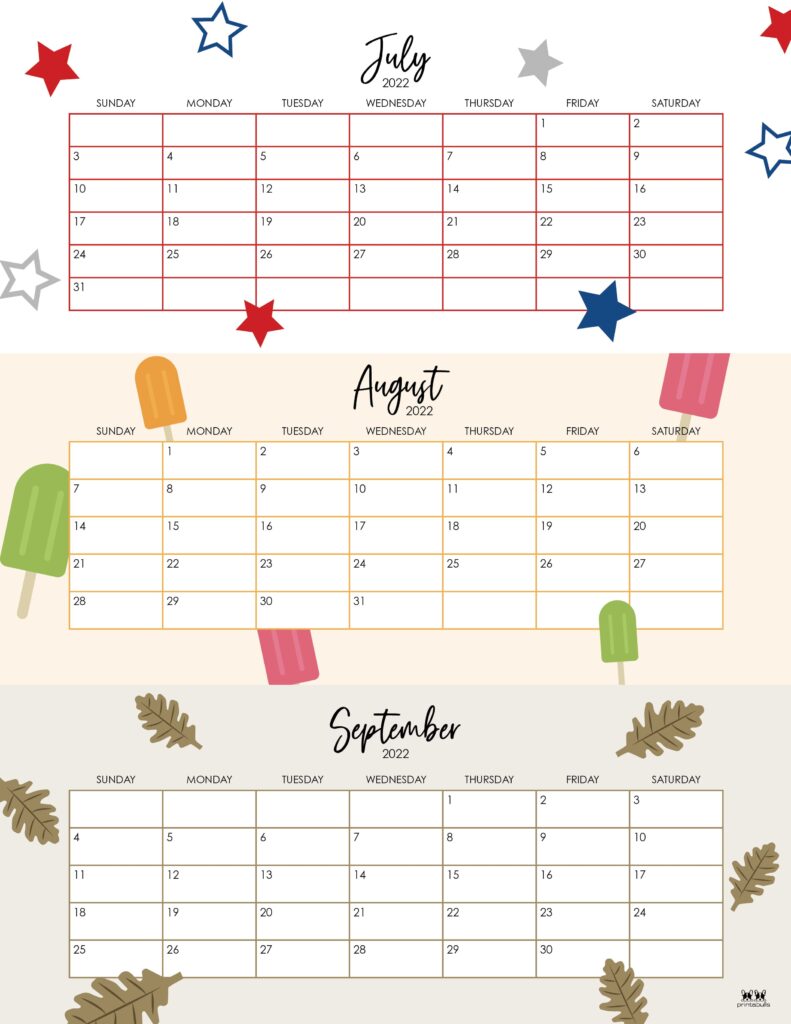 Printable Summer Calendar-14
