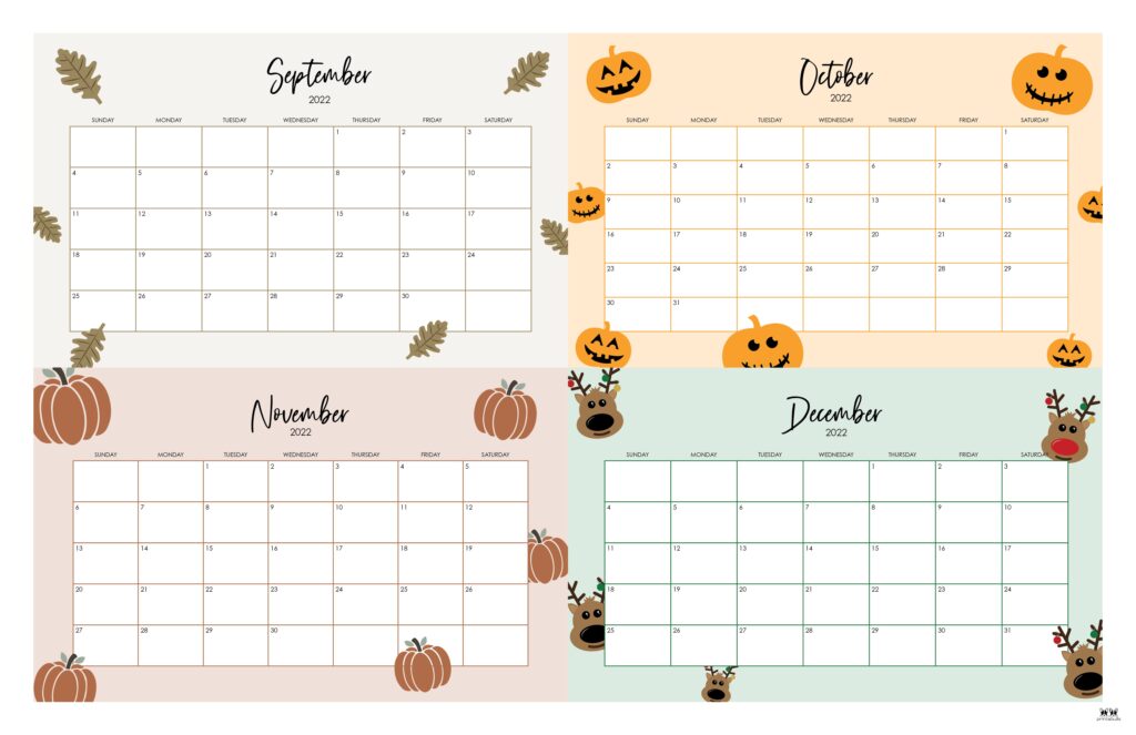 Four Month Calendar-19