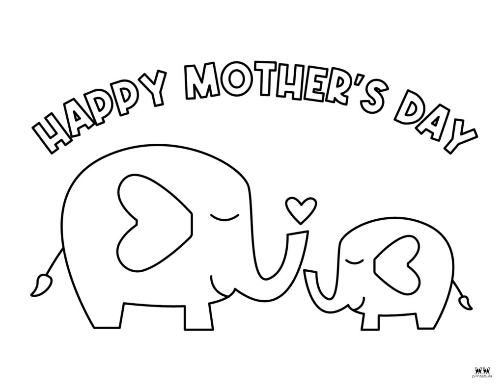 Happy Mother_s Day Coloring Page-11