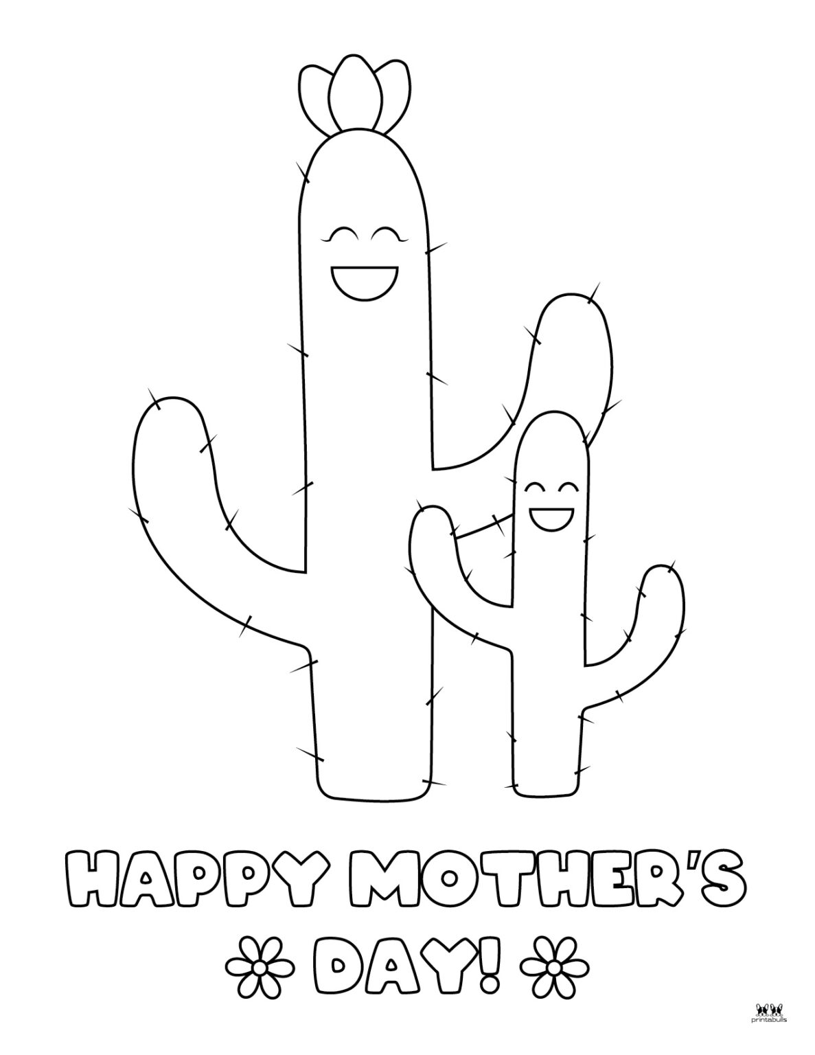 Mother's Day Coloring Pages - 50 FREE Printables | Printabulls