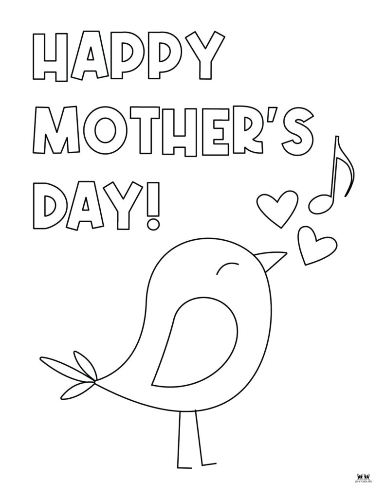 Happy Mother_s Day Coloring Page-17