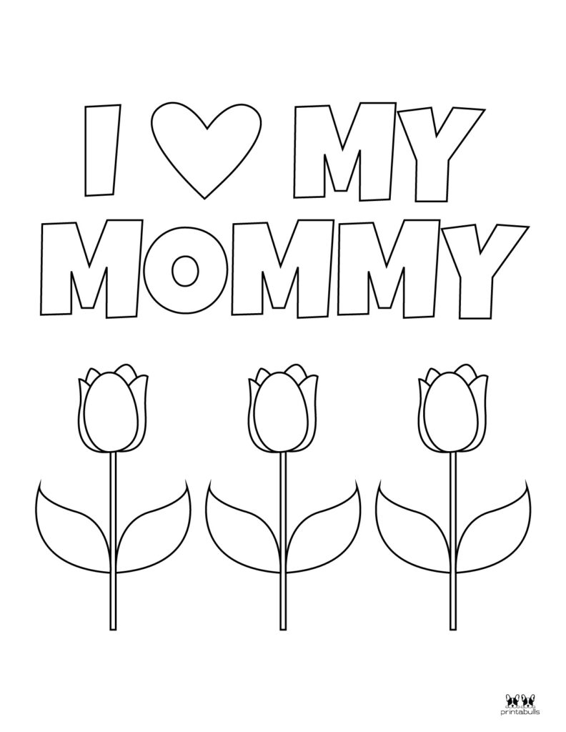 Mother_s Day Coloring Page-4