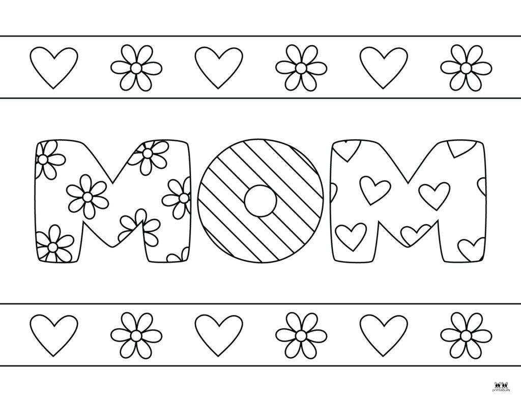 Mother_s Day Coloring Page-6