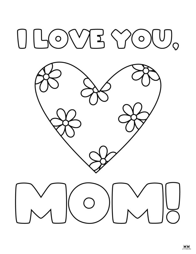 Mother_s Day Coloring Page-7