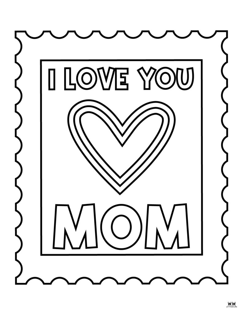 Mother_s Day Coloring Page-8